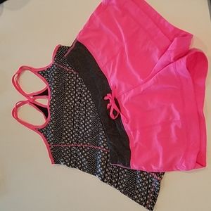 Set of Avia running shorts & a RBX tank